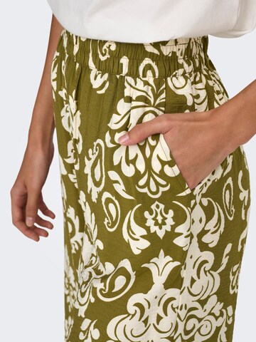 JDY Regular Hose 'JDYTami' in Grün