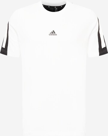 T-Shirt fonctionnel 'Future Icons 3-Stripes' ADIDAS SPORTSWEAR en blanc : devant