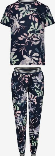 Pijama 'EMY' ESOTIQ pe albastru deschis / albastru închis / verde deschis / roz deschis, Vizualizare produs
