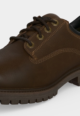 TIMBERLAND Šněrovací boty 'HERITAGE' – hnědá