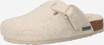 SHEPHERD Tøfler 'HILMA' i beige: forside