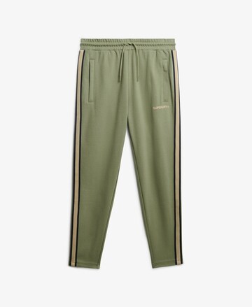 Superdry Tapered Broek in Groen