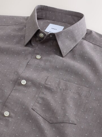 Next - Ajuste regular Camisa en gris