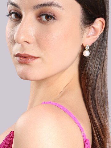 MISH Ohrringe 'Jasmine' in Weiß