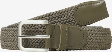 JACK & JONES Belt 'JACSPRING Braided' in Green: front