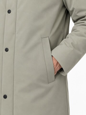ALLTHEMEN Winter Jacket 'Nordlicht' in Green