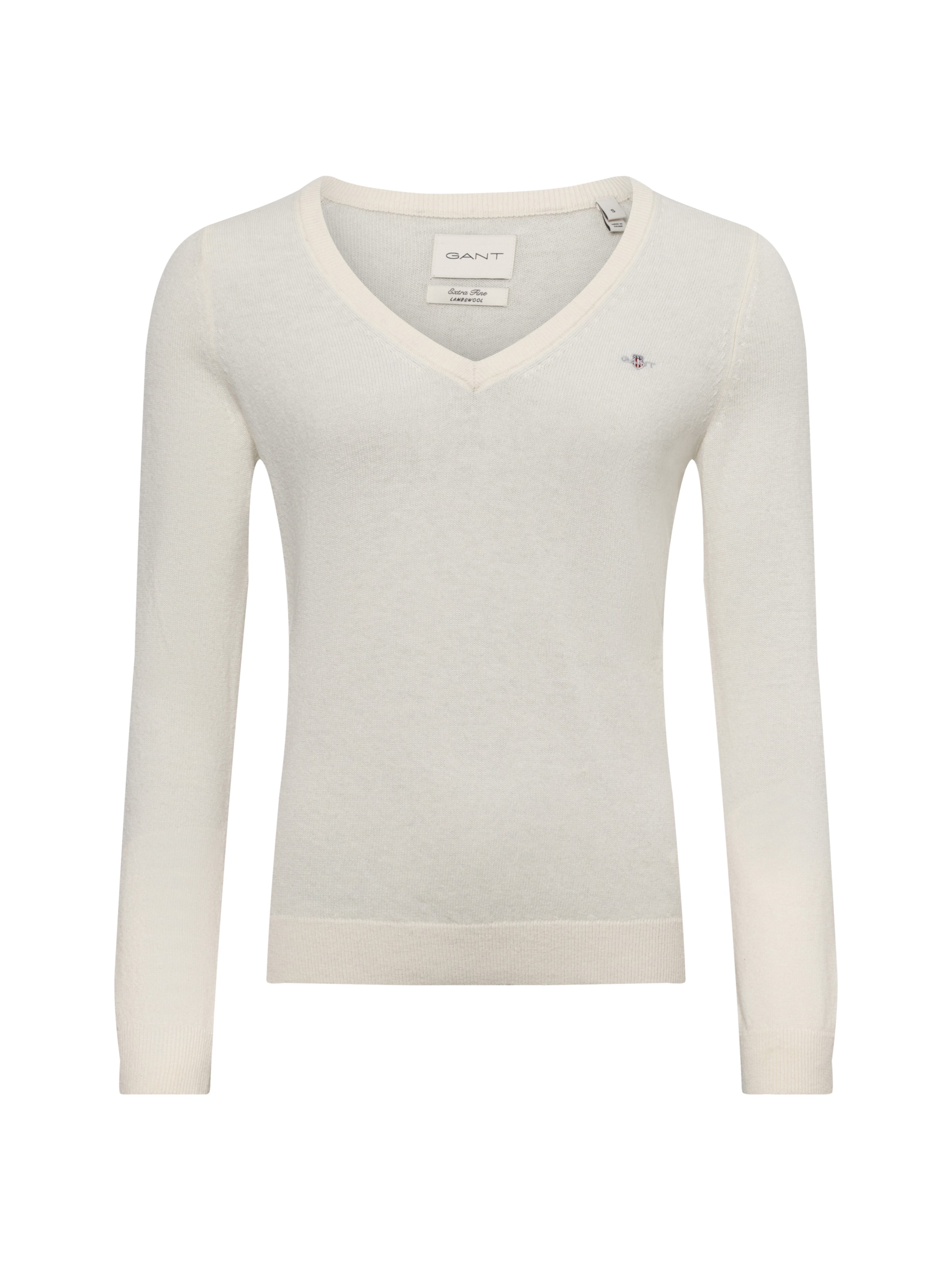 GANT Trui in Wit: voorkant
