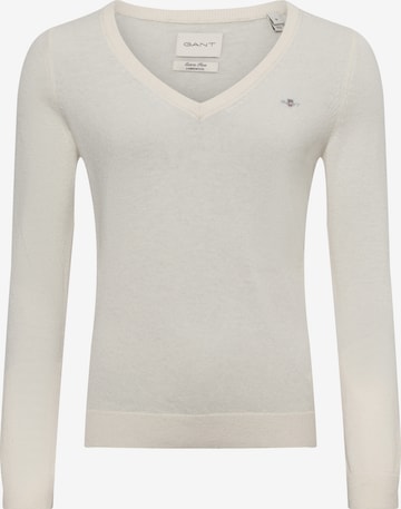 GANT Pullover in Weiß: Vorderseite