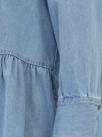 Chemisier Only Petite en bleu