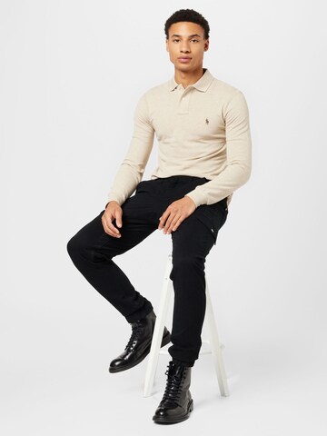 Polo Ralph Lauren Slim Fit Poloshirt in Beige