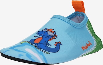 PLAYSHOES Beach & Pool Shoes in Blue: front