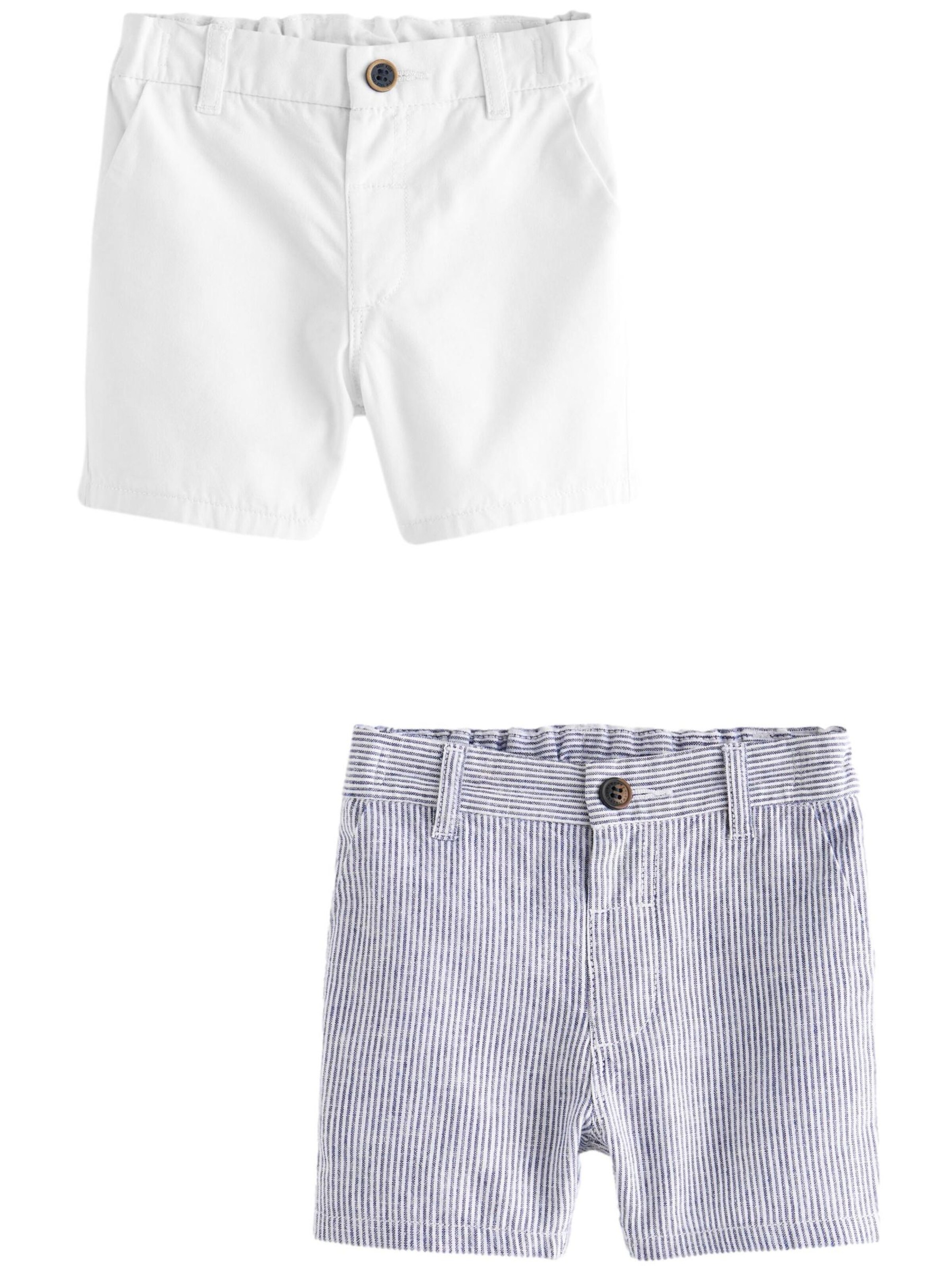 Next Обычный Штаны в Синий: спереди