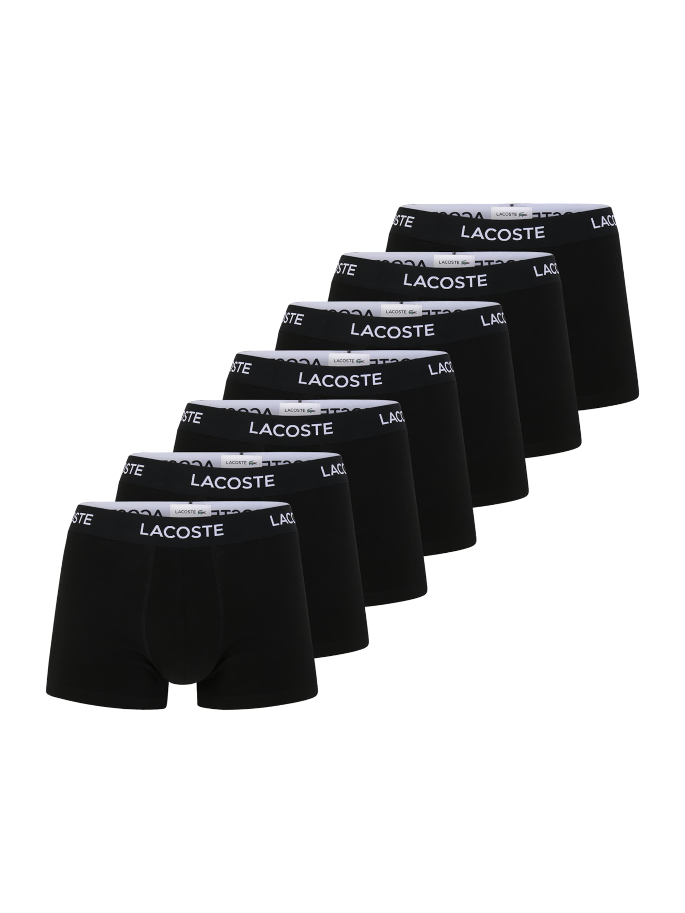 LACOSTE Boxershorts in Zwart: voorkant