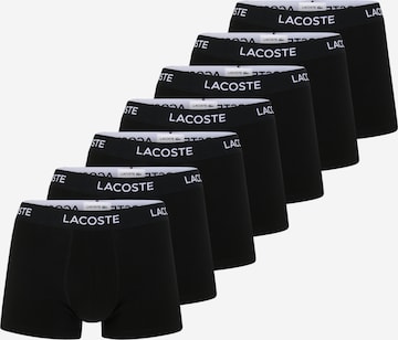 LACOSTE Boxer shorts in Black: front