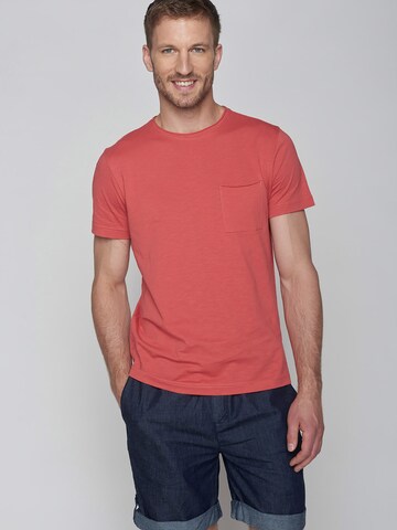 GREENBOMB Shirt in Rood: voorkant