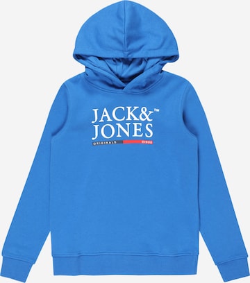 Jack & Jones Junior Μπλούζα φούτερ 'Codyy' σε μπλε: μπροστά