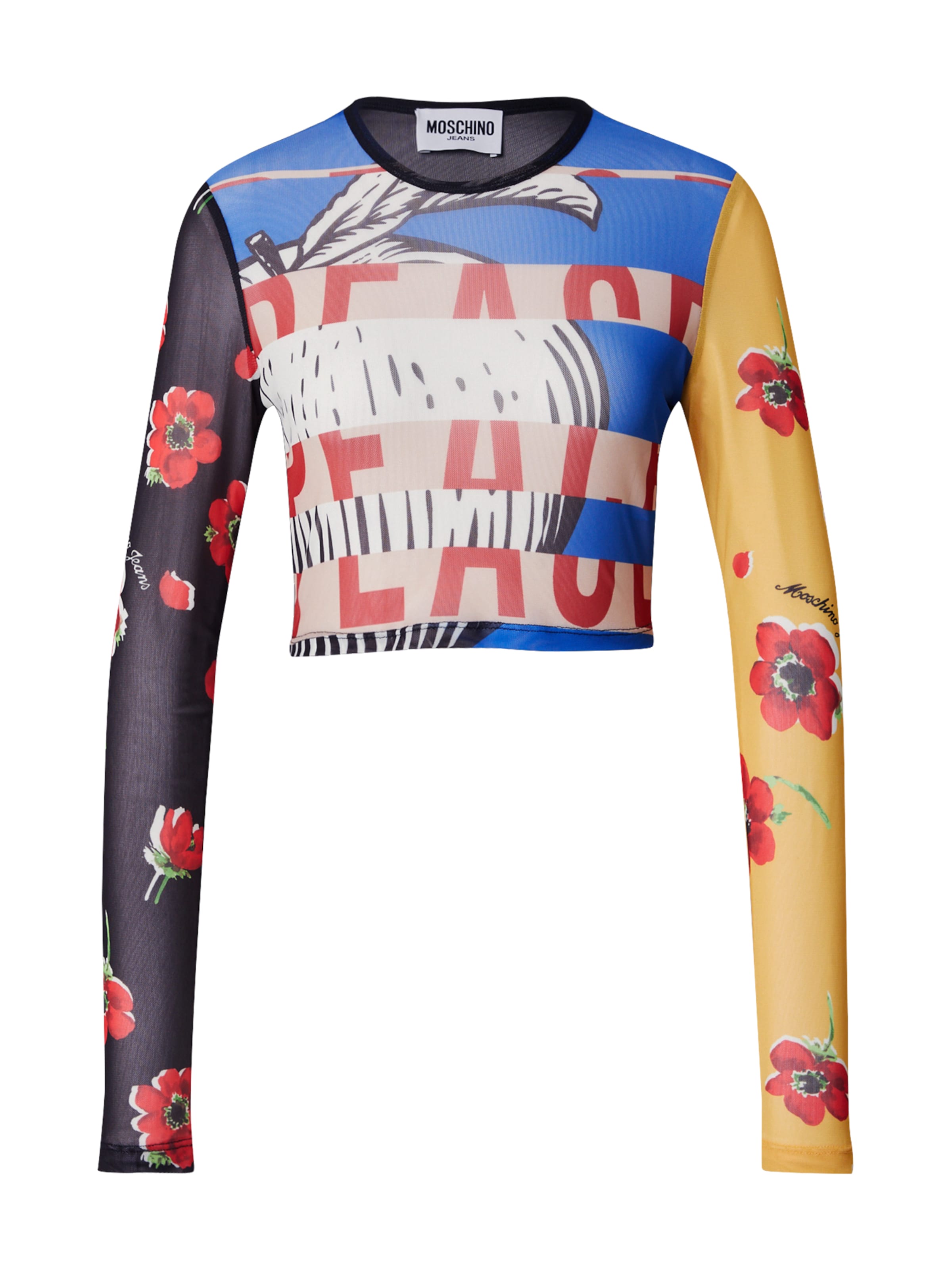 Moschino Jeans Μπλουζάκι σε ανάμεικτα χρώματα: μπροστά