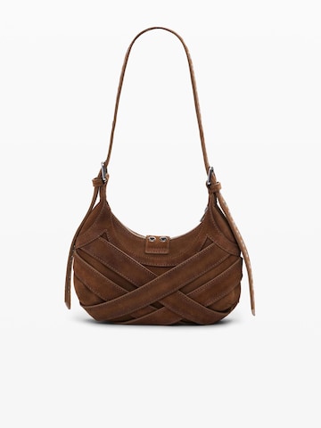 Desigual - Bolso de hombro en marrón