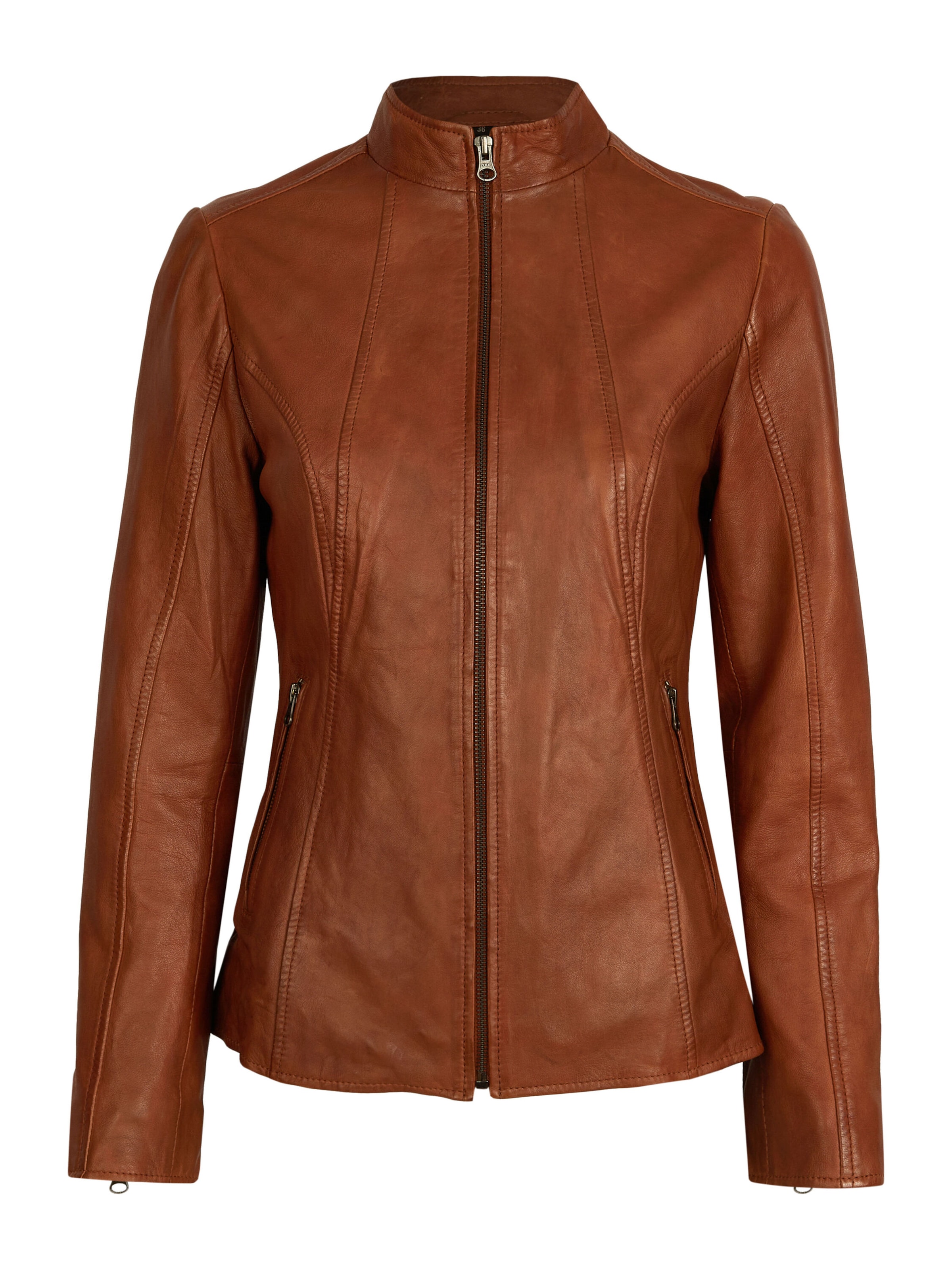 7ELEVEN Übergangsjacke 'SEJacky' in Braun: Vorderseite