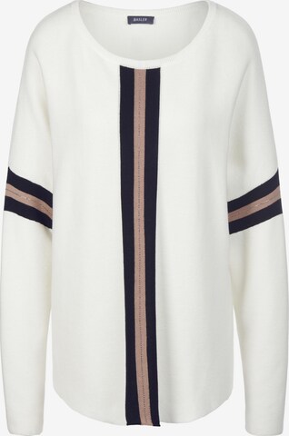 Basler Sweater in White: front