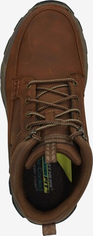 SKECHERS Lace-Up Boots in Brown