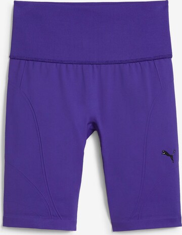 PUMA Workout Pants 'SHAPELUXE' in Blue: front