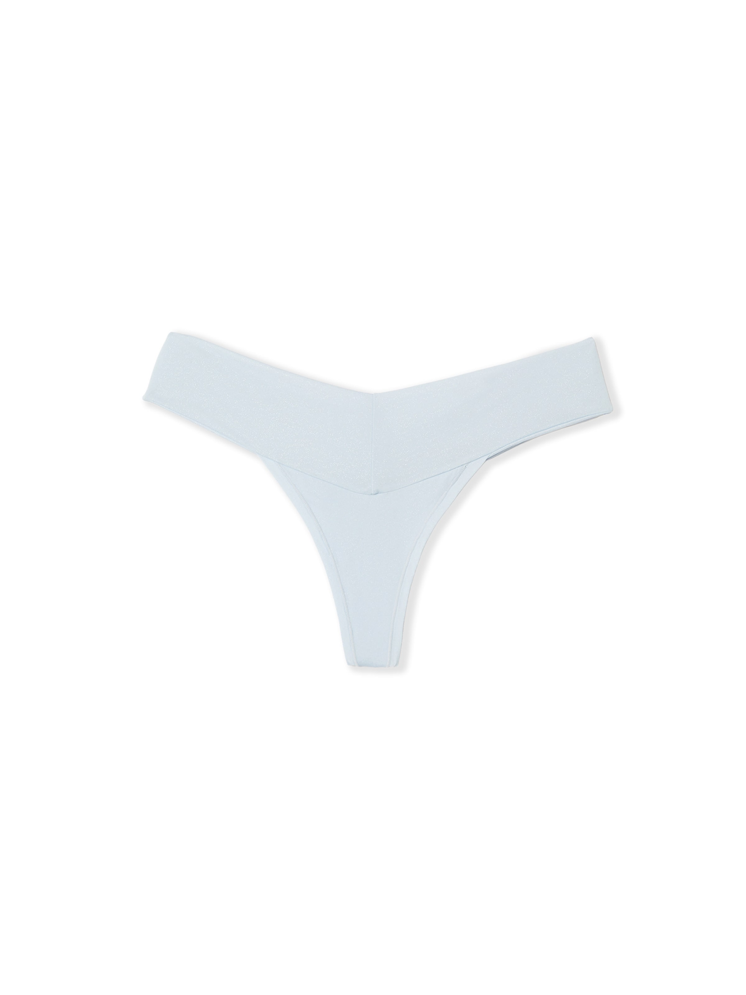 ETAM Thong 'Incandescente' in Blue: front