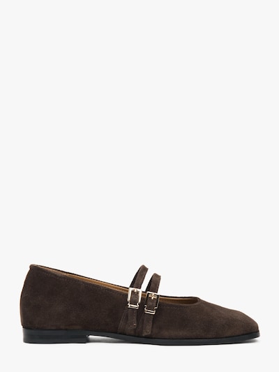 Estro Strap ballerina '09-28781' in 36 in Brown, Item view