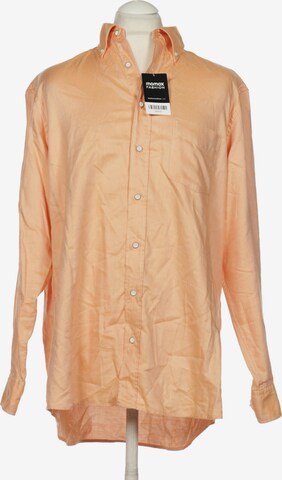 Walbusch Button Up Shirt in L in Orange: front