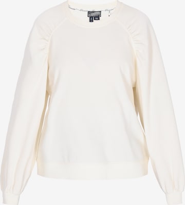 DreiMaster Vintage Суичър в бяло: отпред