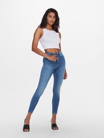 Only Petite Skinny Jeans 'Royal' in Blue