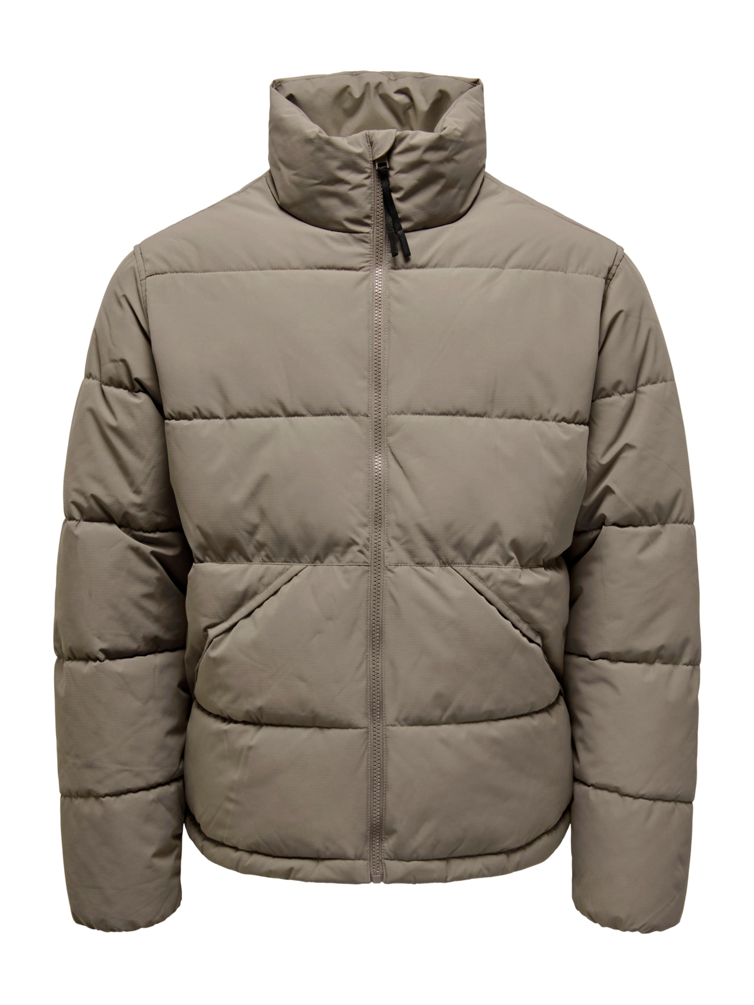 Only & Sons Téli dzseki 'ONSPACK' - barna: elől