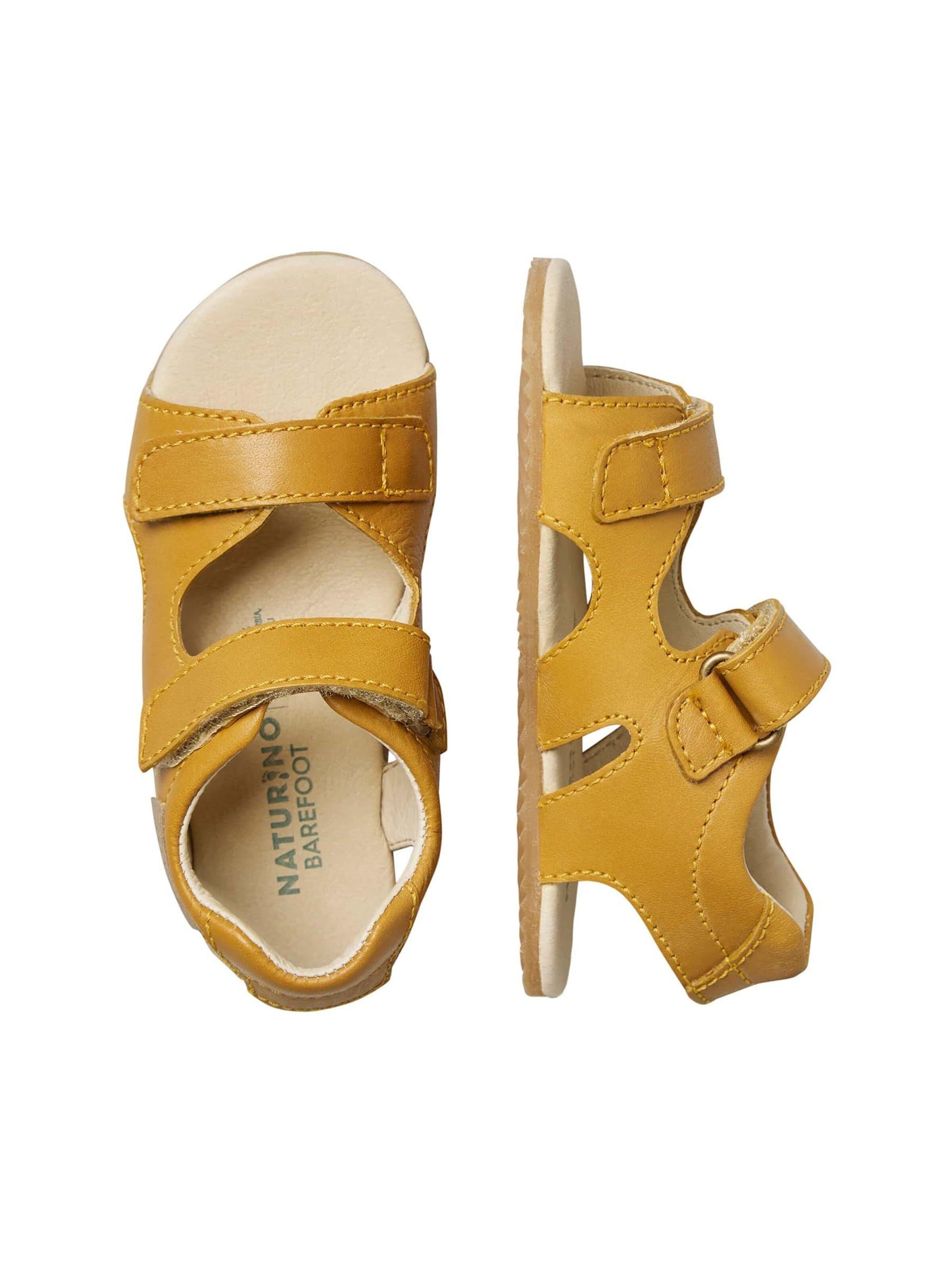 NATURINO Open shoes 'BAREFOOT SKYREC DE GEANT' in Orange