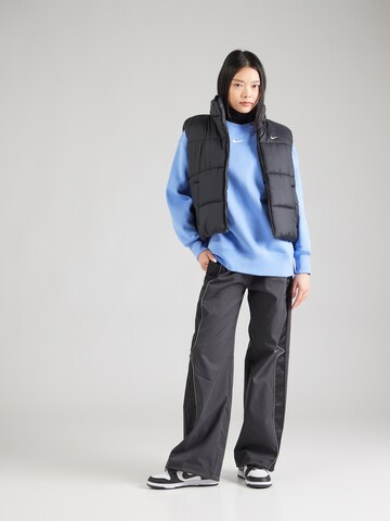Nike Sportswear Μπλούζα φούτερ 'Phoenix Fleece' σε μπλε