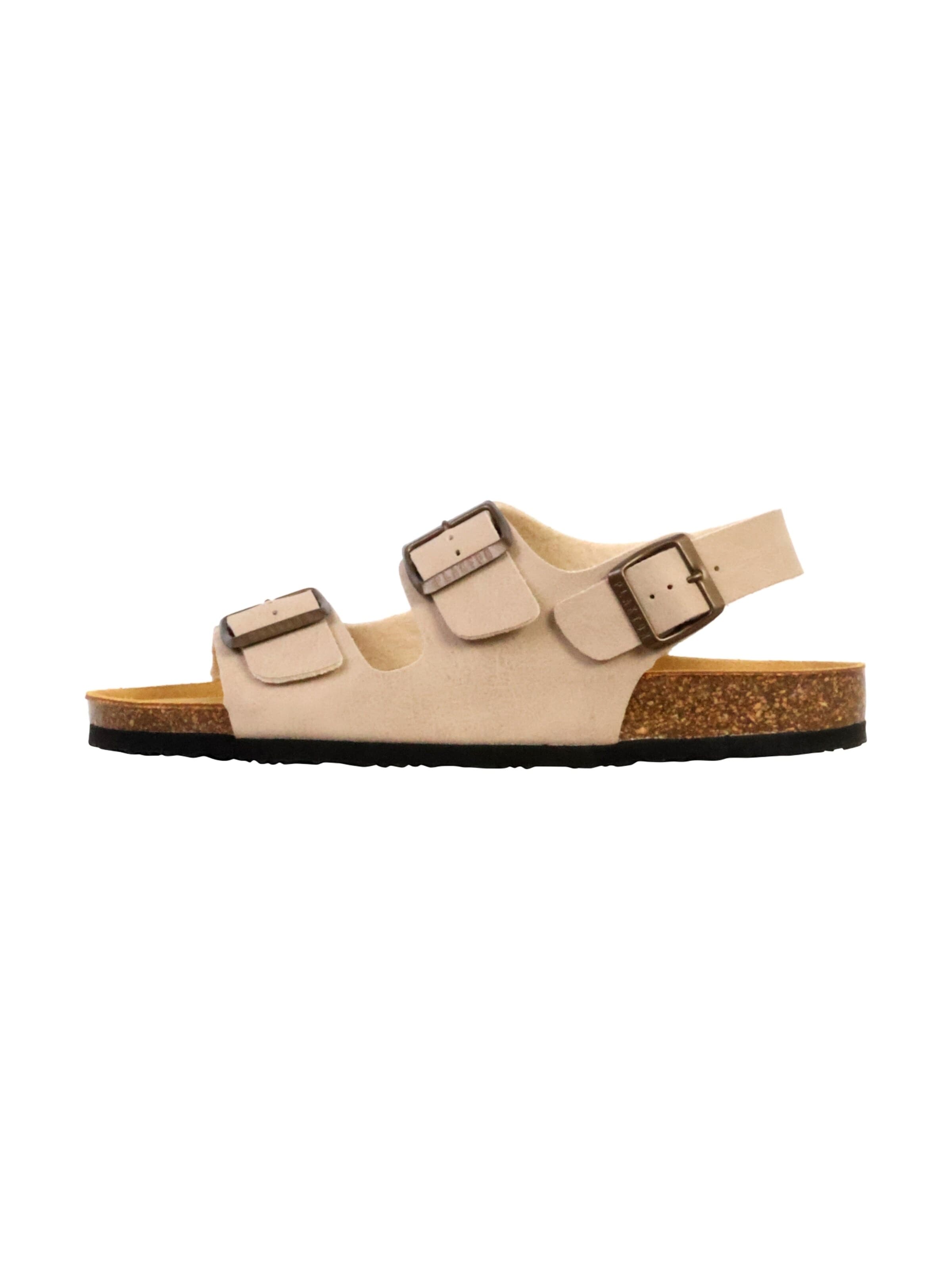 Zoccoletto di Plakton in beige: frontale