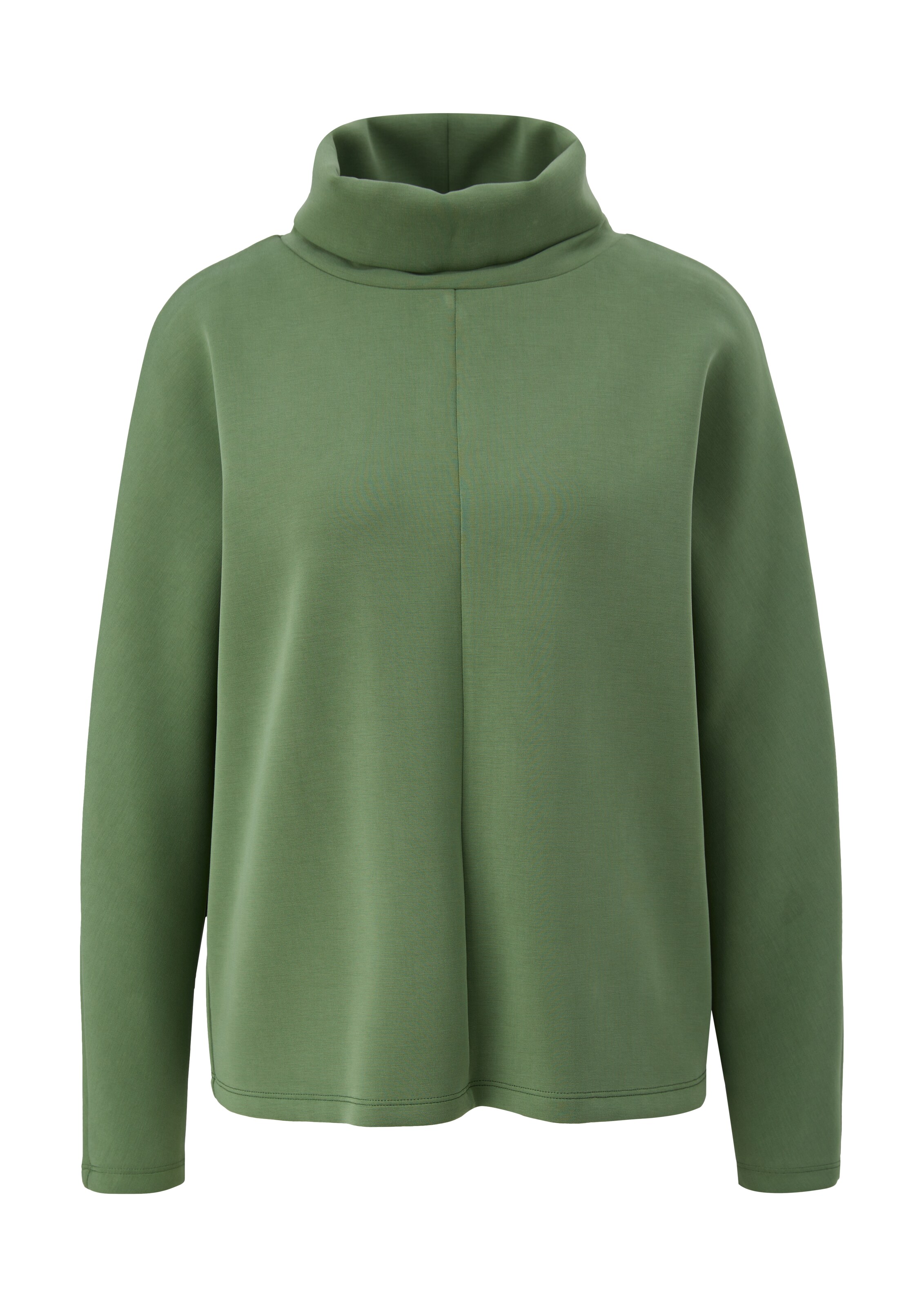 s.Oliver Sweatshirt in Grün: Vorderseite