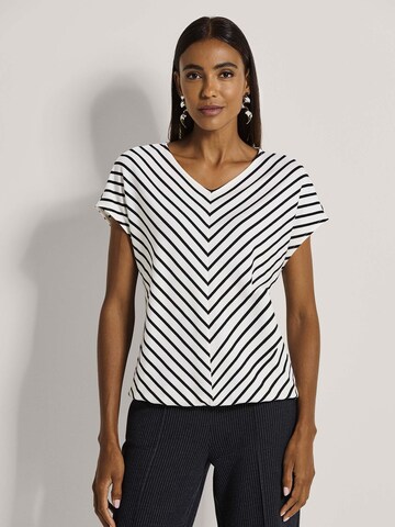 MADELEINE Blouse in Blauw: voorkant