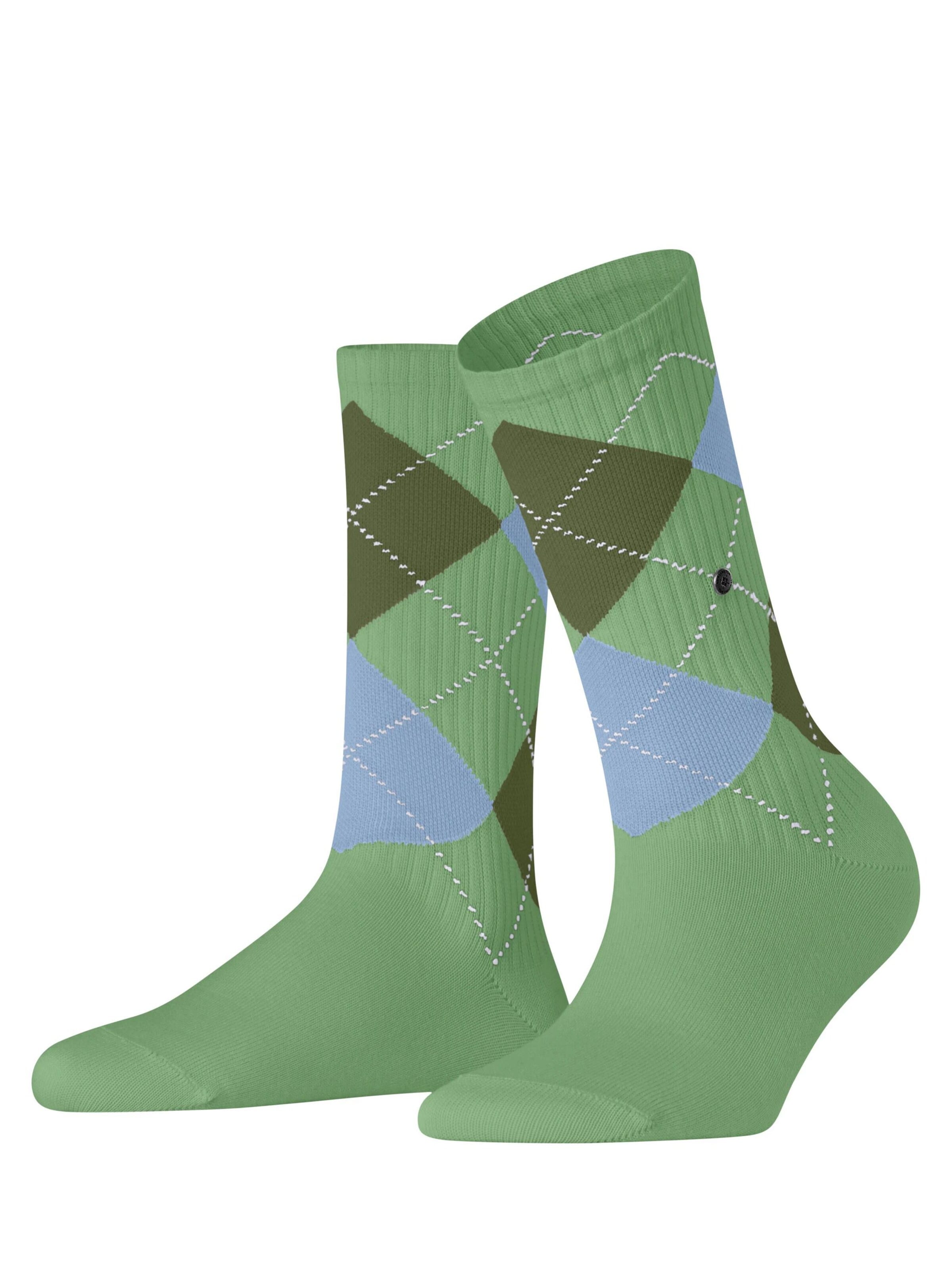BURLINGTON Socks 'Rib Courtside' in Green: front