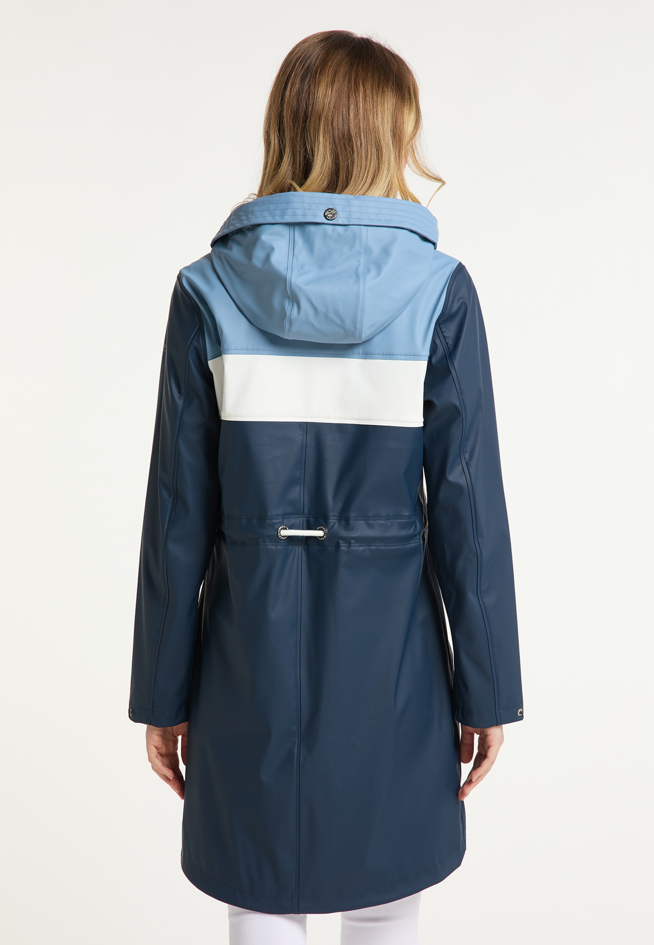 Frauen Große Größen Schmuddelwedda Regenmantel in Marine, Hellblau - BY63955 Frauen Große Größen Schmuddelwedda Regenmantel in Marine, Hellblau - BY63955