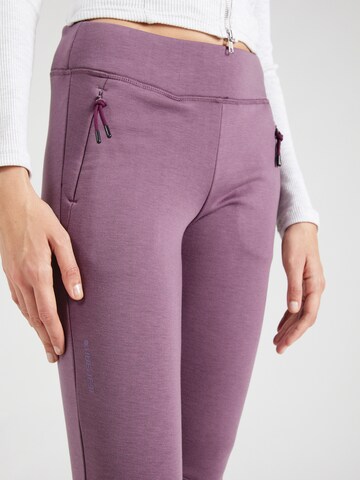 Skinny Pantalon outdoor 'ADAIN' ICEPEAK en violet