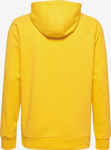 Hummel Athletic Zip-Up Hoodie in Yellow