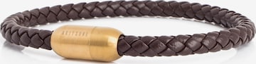 Akitsune Bracelet 'Silvus' in Brown: front