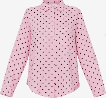 SASSYCLASSY Bluse in Pink: Vorderseite