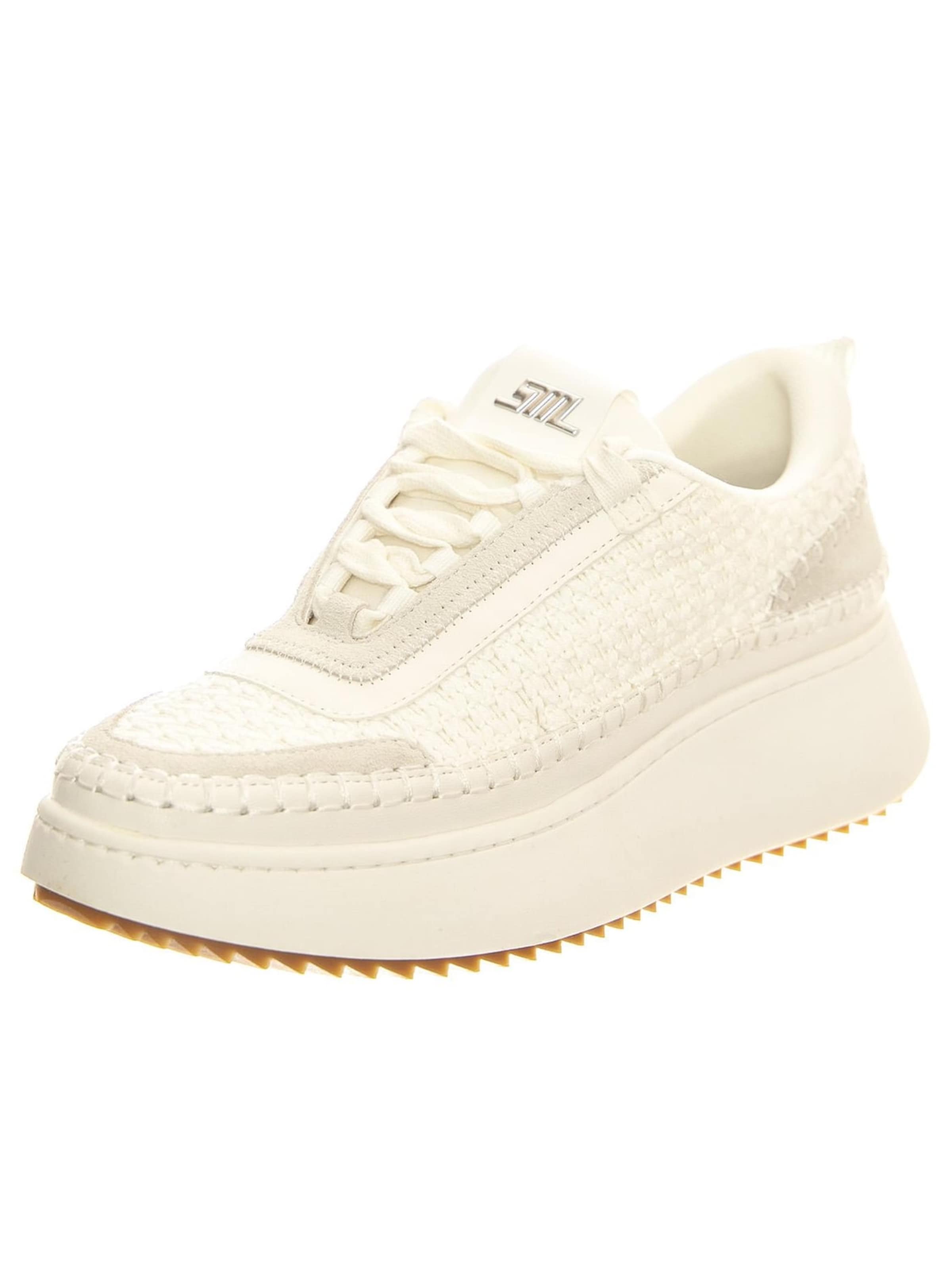 STEVE MADDEN Buty sportowe sznurowane 'Doubletake White Shoes' w kolorze biały: przód