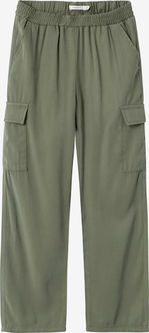 Loosefit Pantaloni 'Bella' di NAME IT in verde: frontale