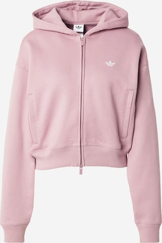 ADIDAS ORIGINALS Collegetakki 'ESS' värissä lila: etupuoli
