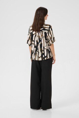 CULTURE Blouse 'Ashley Chaina' in Beige