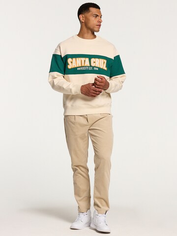 Shiwi Sweatshirt 'Santa Cruz' in Beige