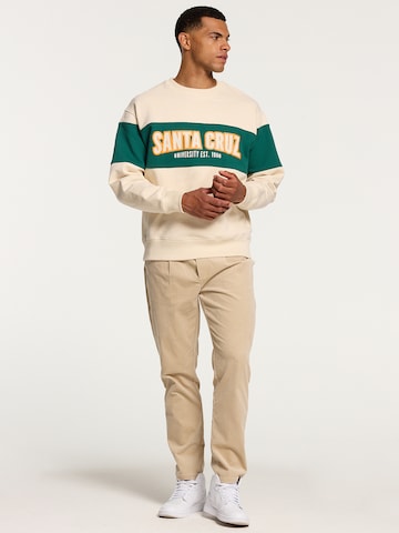 Shiwi Sweatshirt 'Santa Cruz' i beige