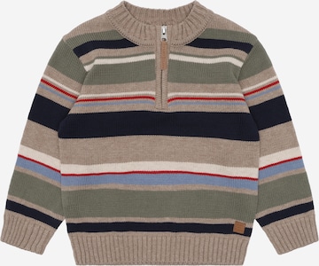 smėlio Hust & Claire Megztinis 'Pelle': priekis